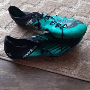 Green new balance track spikes
